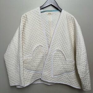 Fina + Dol Handmade Quilted Heart Jacket